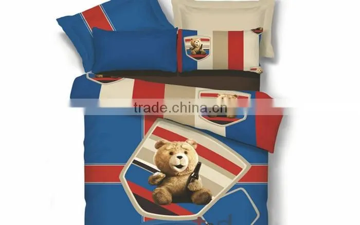 2014 new 3D kids bedding set