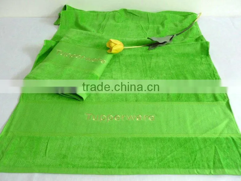 100% cotton plain dyed terry towel cloth
