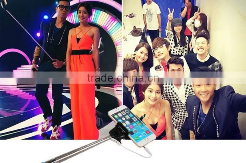 Multifuction selfie stick traveling selfie stick for flexible