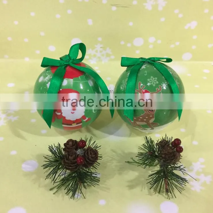Wholesale Shatterproof Christmas Ball Ornaments/ Christmas Styrofoam Balls