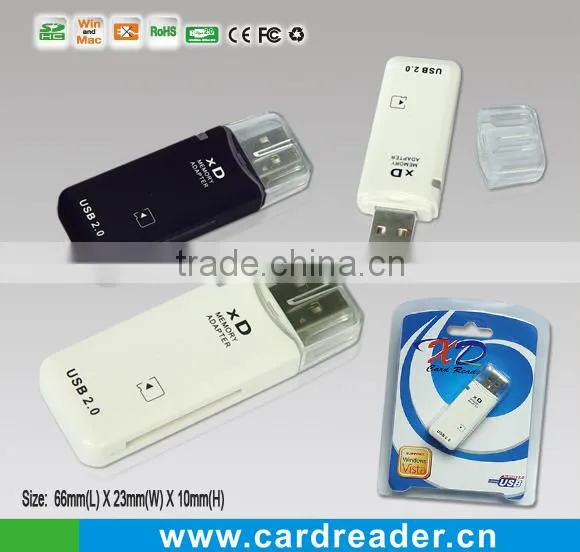 USB 2.0 Card Reader,Mini USB 2.0 Micro SD , XD Card Reader