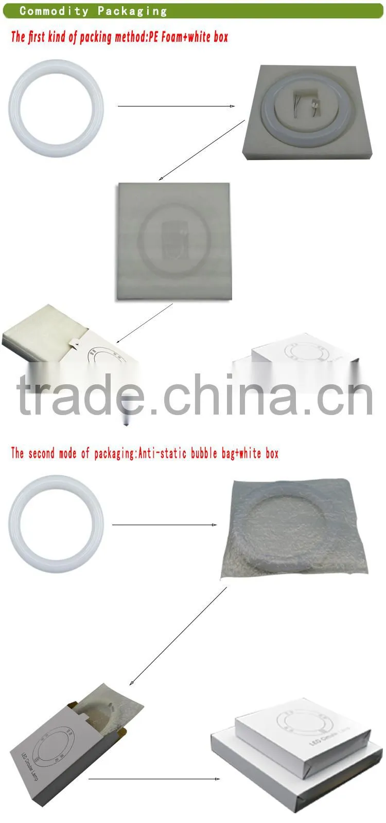 100-277V high brightness 11w best price 205mm led circline bulb t9