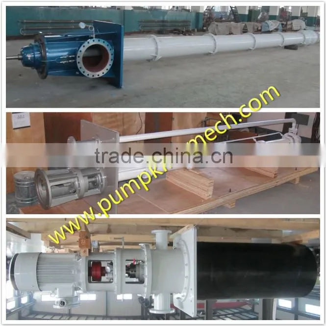 API610 Vertical centrifugal long shaft titanium material chemical pump