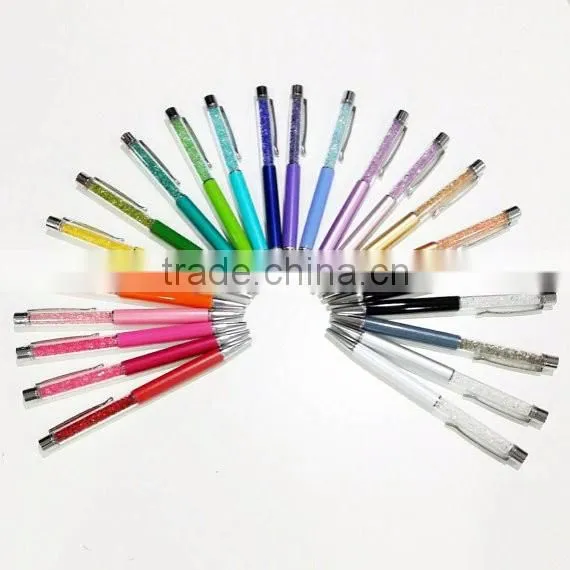 Your own logo custom printed crystal pen