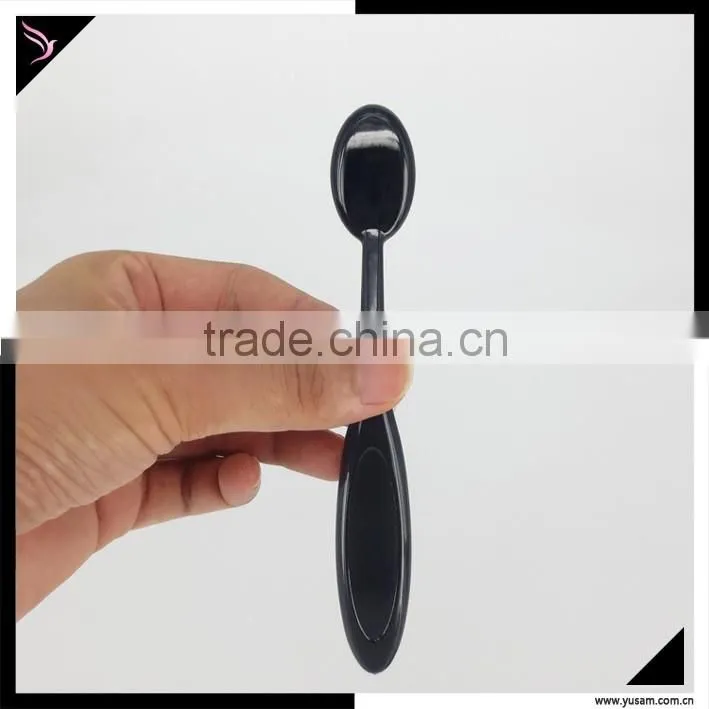 Toothbrush shape face makeup brush high quality OEM