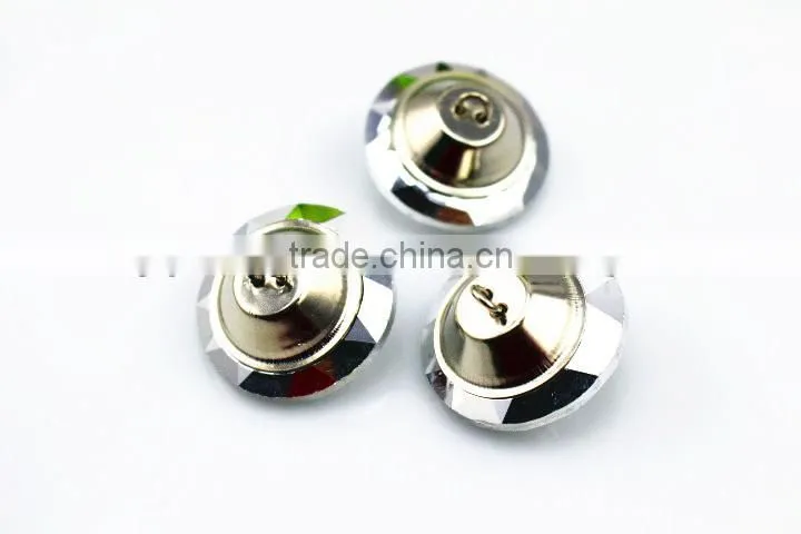 crystal sofa buttons for furniture/2016 fashing crystal buttons/2016 new Factory Direct selling Round glass buttons