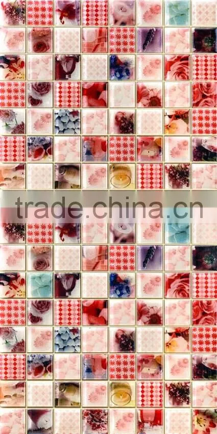 EMBOSS crystal glass mosaic tile 300*600mm kitchen bathroom tile