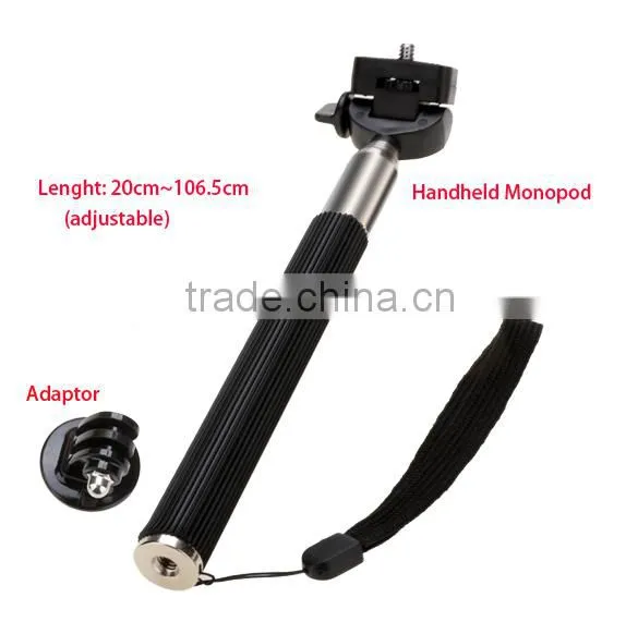 Chest/Hea Wrist Strap Floating Grip Handheld Gopro Selfie Stick Accessories For Gopro Hero 4 SV020352