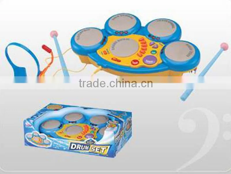 Hot Sale Plastic Electronic Drum Toys with Organ Keyboard