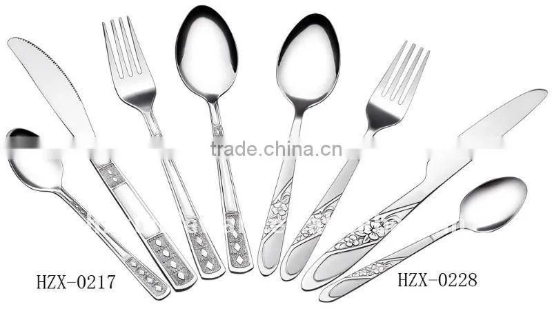 Stainless Steel spoon and fork