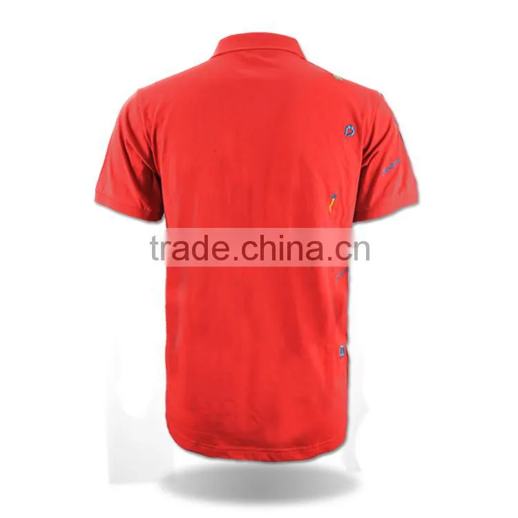 custom high quality printed pique polo t shirt for men