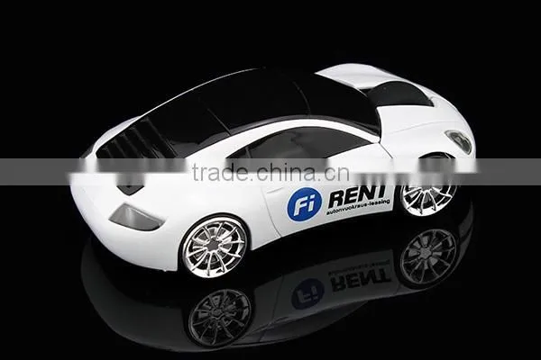 Wireless Custom Logo 2.4Ghz Racing Car Mouse