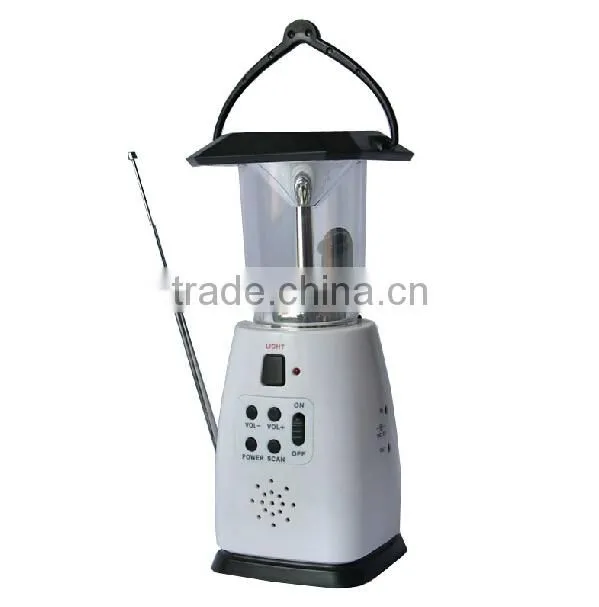 New Style Power by Hand Crank mutil-function Rechargeable LED Solar camping light