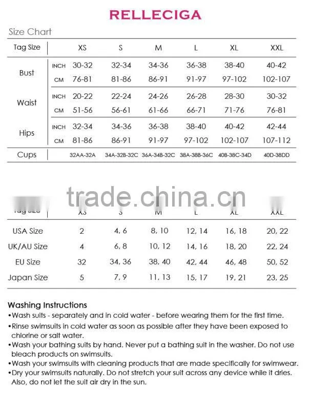 Wholesale Swimwear! RELLECIGA Colorful Stripe Pattern Push-Up Bandeau Top Sexi Hot Girl Bikini Model