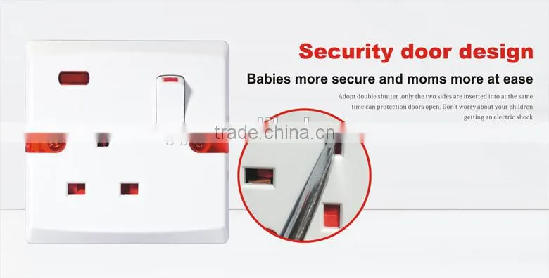 UK Type Telephone Socket Connection