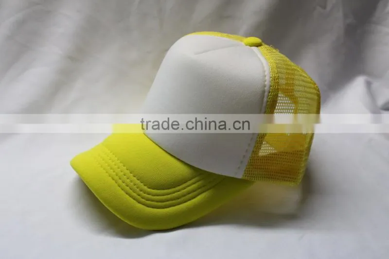 Sample free wholesale trucker caps no MOQ with different color matching