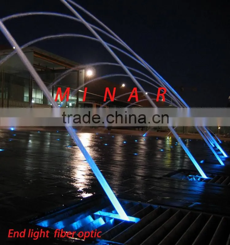4mm underground end glow fiber optic twinkle star ceiling kits for swimming pool