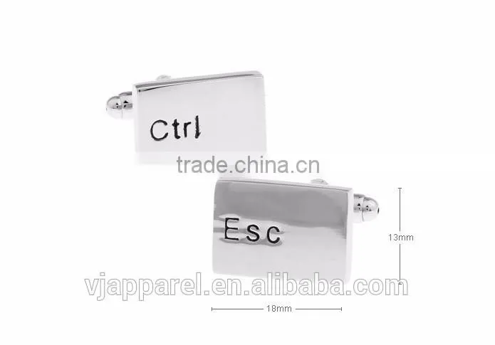 fashion keyboard design delete cufflinks Ctrl cufflinks