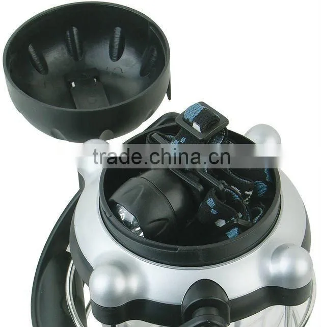 LED Dynamo lantern, LED camping light, wind-up, crank lighting