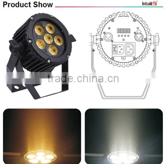 6pcs* 2 in1 DMX Auto-running LED Par lighting