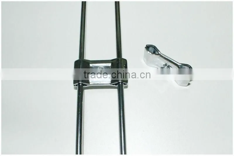 Chrome Gridwall Connector Clip