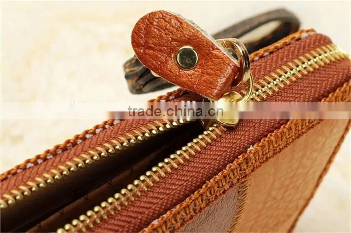 2016 Women Brand Long Wallet Genuine Leather Clutch Coin Hand Purse