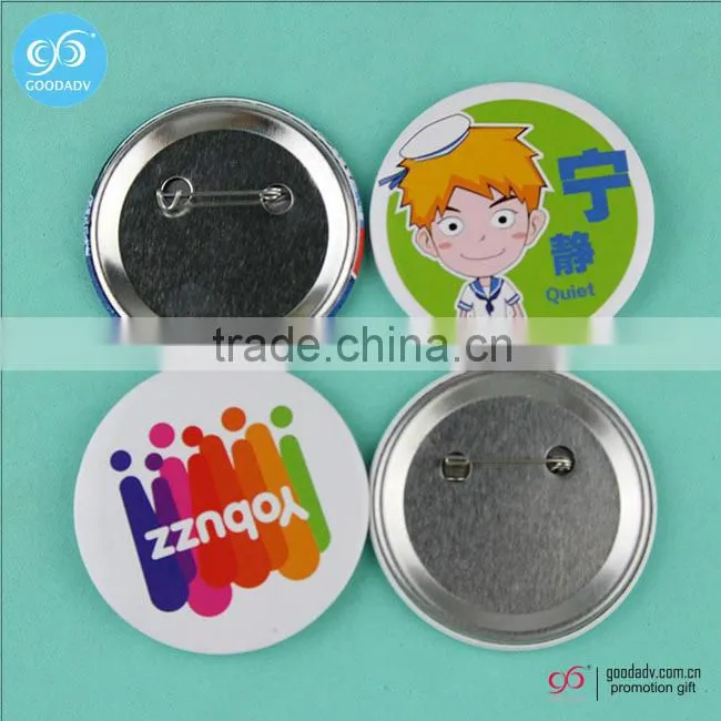 2016 Popular cheap small gift 58mm button badge