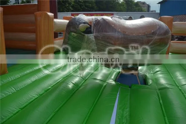 Amusement mechanical bull rides with house for sale