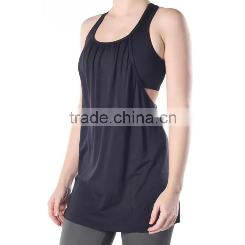 Cheap Plain Activewear for Women Yoga Tanks Crop Tops