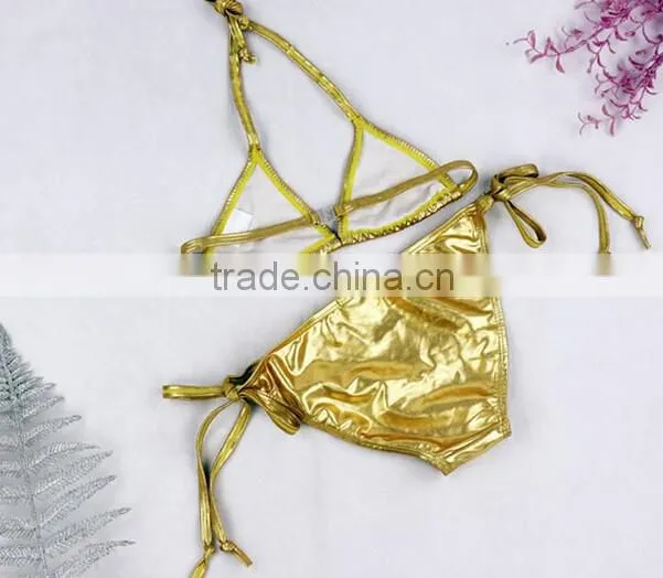 Kids Tanikin Bikini Top And Underwear Stripe Bathing Suit Beachwear