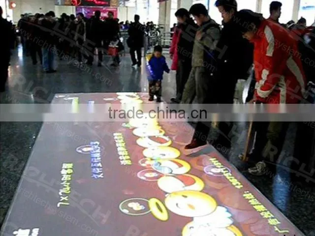 BEST SELLING! RICHTECH unlimited effects and high brightness interactive floor system