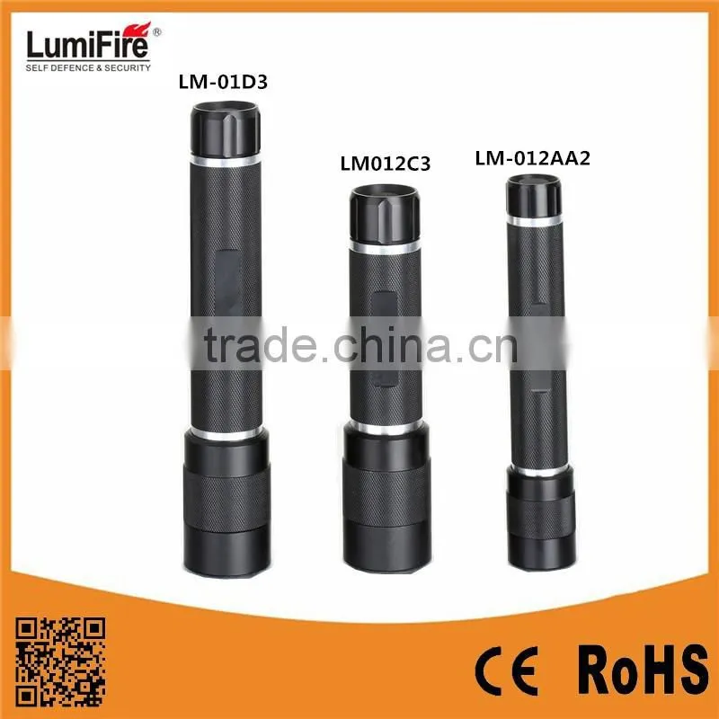Lumifire LM012D3/012C3/012AA2 Waterproof Aluminum Mini LED Light Torch