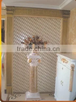 FR33 PU wall plaques/wall roof trimps/Decorative PU moulding