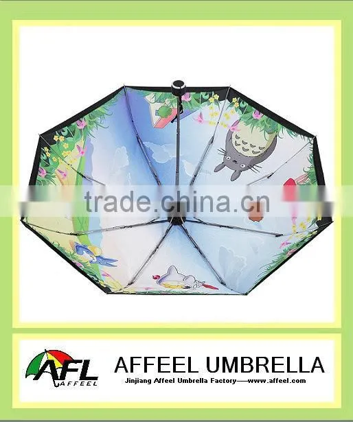 21"x8k double canopy anime umbrella