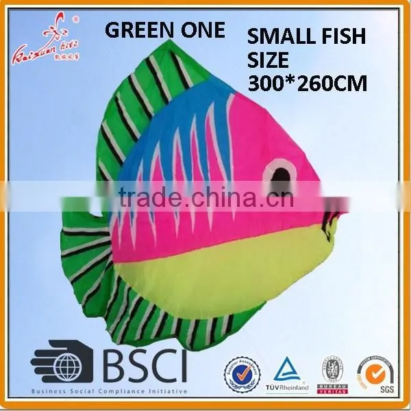Fish kite, inflatble kite, large show kite from weifang kite factory.