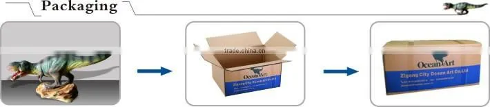 wholesale mini dinosaur wood craft dinosaur statue for sale