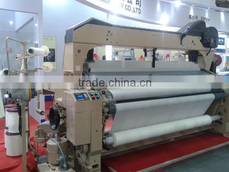 RJW-408-170,190,210,230,280,340 Dobby shedding water jet loom with electronic let off and take up