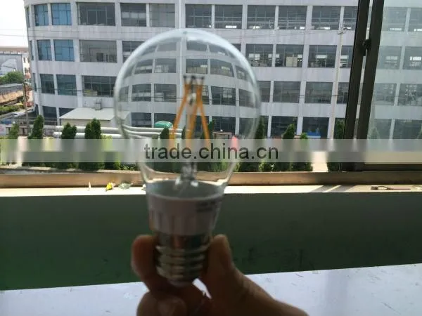 high lumens 360degree cob leds 4w filament bulb