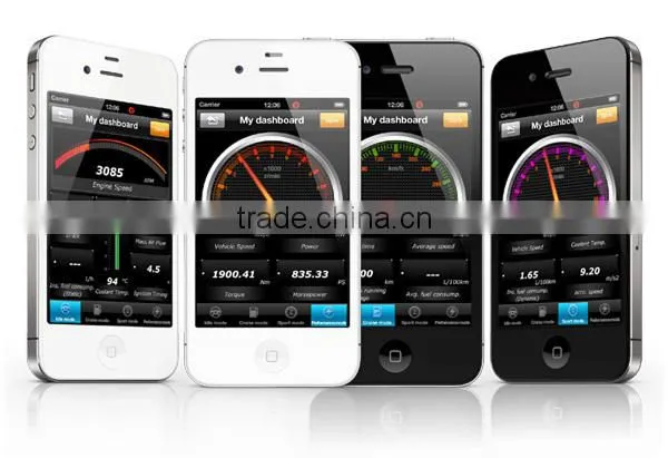 Xtool iOBD2 Sports saloon test tool