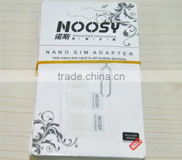 Modern best selling for nano sim and micro sim card adapter