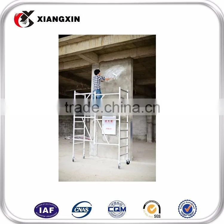Aluminum material ring lock scaffold bracket for building construction