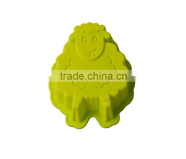 Cute Sheep Chocolate Cake Mold Silicone Baking Pan