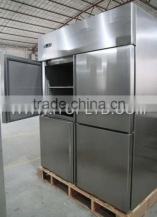 commercial stainless steel general freezer