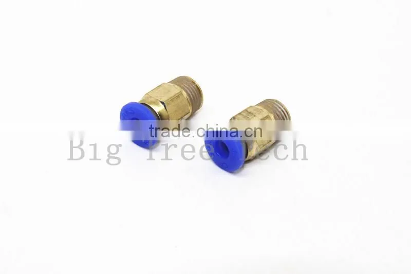 3D printers j-head remote connectors remote thermal head into the hot end of the material moving push pipe fitting tone