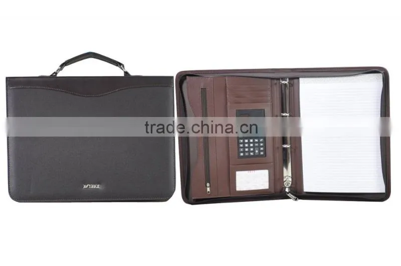 Best quality Cheapest PU leather portfolio stationery products