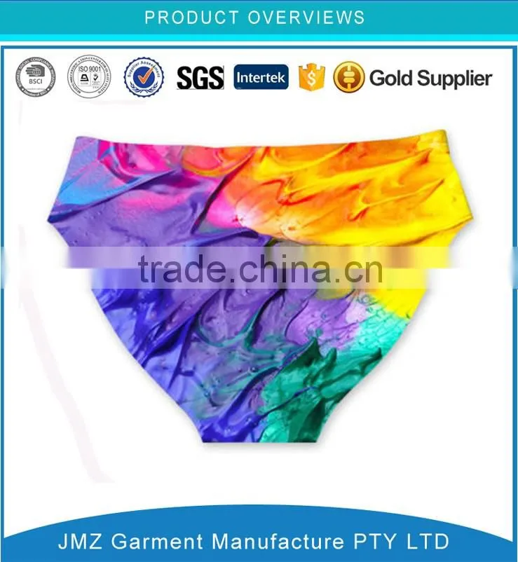 Digital print panties for custom women underwear