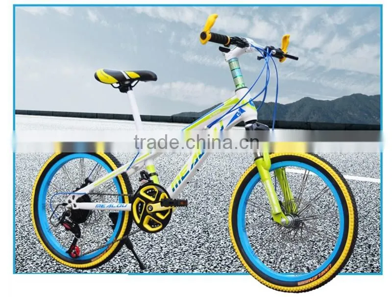 20-inch mountain bike 21 speed double disc brakes kid's mountain bike