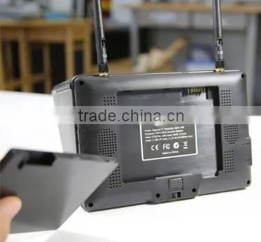 C522 5.8G 7 inch TFT HD FPV LCD Monitor Black Pearl Diversity RX for RC Quadcopter parts