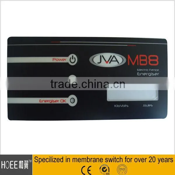 Plastic screen printing solid and gradient color 3M adhesive sticker