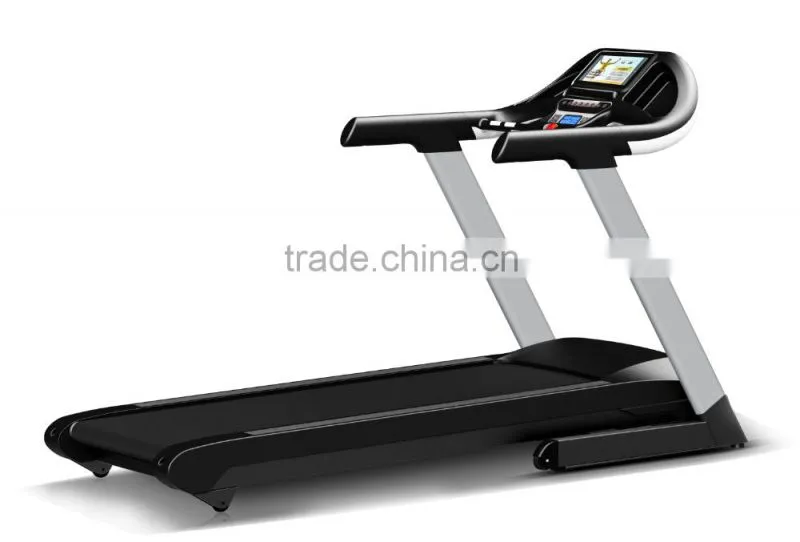 Auto incline , powerful & quiet electric motor home use treadmill with 10.1 inch touch screen